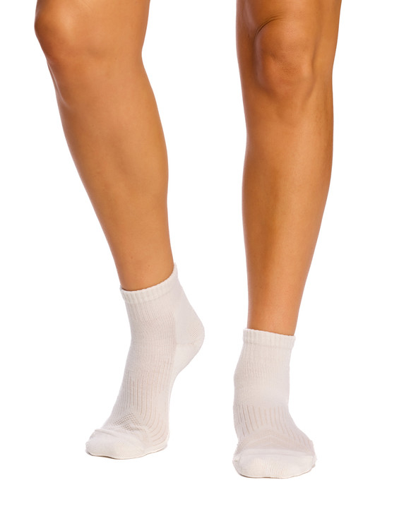 Merino Athletic- Quarter- Winter White