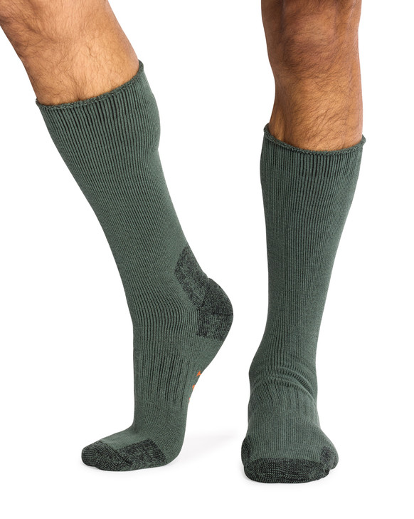 Men's Extra Thick Bamboo Outdoor Socks - 3 Pack- Landscape