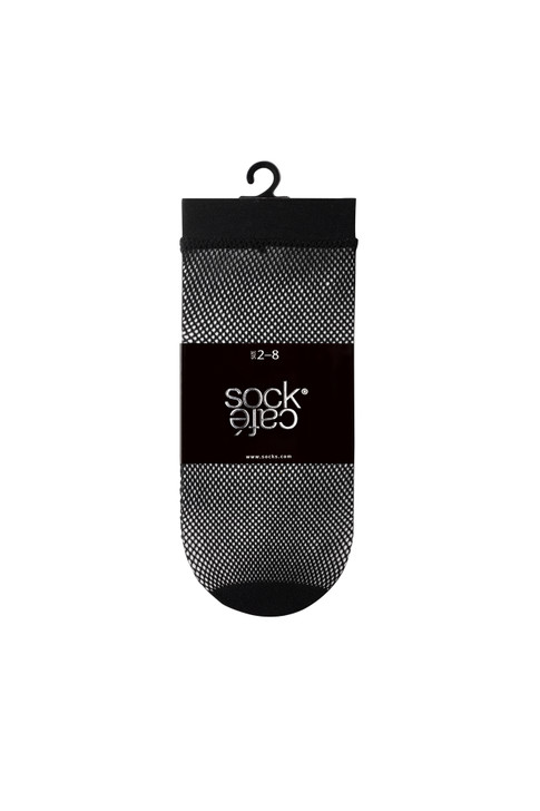 Fish Net Socks- Black