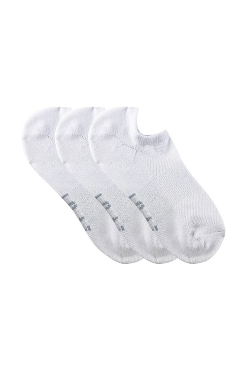 Men's Cotton No Show Active Socks - 3 Pack