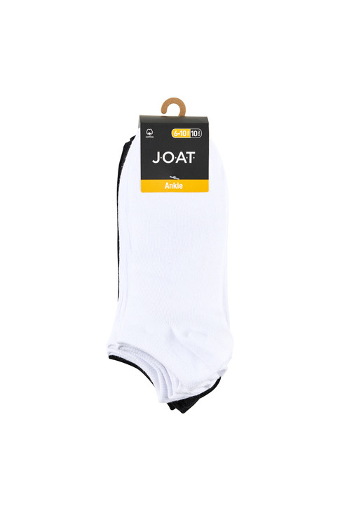 Men's Cotton Ankle Sock- 10 Pack