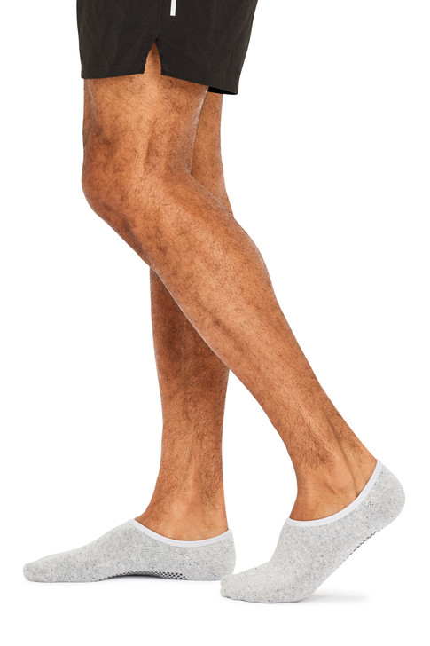 Studio Socks with Terry Lining & Non-Slip - 3 Pack -Blue Nep Yarn