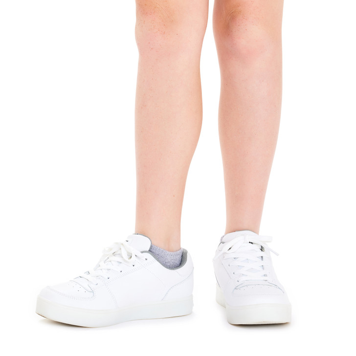 Kid's Bamboo Low Cut Action Socks with Arch Support - 3 Pack- Twisted Yarn