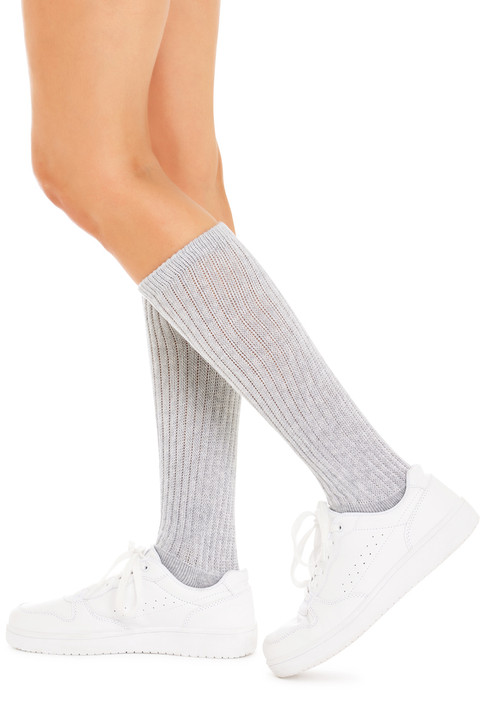 Women's Slouch Socks - Grey (Buy any 3 pairs, only pay for 2)