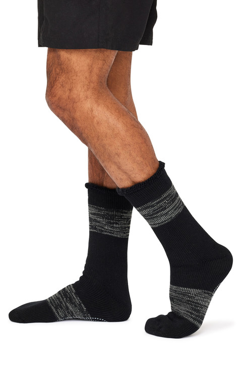Brushed Thermal Hotty Socks- Black