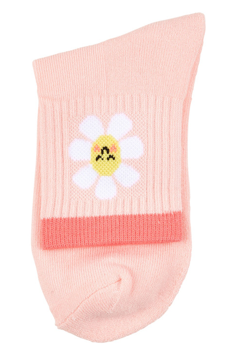 Women's Cotton Quarter Crew Socks- 5 Pack in Gift Box - Happiness