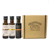 Triple 100ml olive oil and vinegar gift set