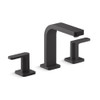 KOHLER PARALLEL WIDESPREAD LAVATORY FAUCET 23484T-4-BL MATTE BLACK