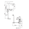 KOHLER ALEO SINGLE HANDLE LAVATORY FAUCET 72275T-4-BL MATTE BLACK