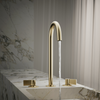 KOHLER COMPONENTS TALL LAVATORY SPOUT (W/O HANDLES) WITH CLICK DRAIN - TUBE 77965T-AF FRENCH GOLD