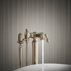 KOHLER ARTIFACTS FREESTANDING BATH FAUCET TRIM T72790-9M-BV BRUSHED BRONZE