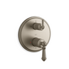 KOHLER MODULO CLASSIC THERMOSTATICERMOSTATIC B/S TRIM&VLV-ARTIFACTS 72819T-4-BV BRUSHED BRONZE