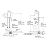 KOHLER COMPONENTS FREESTANDING BATH FAUCET-LEVER 77984T-4-CP POLISHED CHROME