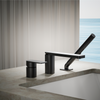KOHLER PARALLEL 3H DIRECT MOUNT BATH FAUCET WITH HANDSHOWER 23488T-4-BL MATTE BLACK