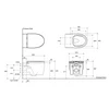 KOHLER PARLIAMENT GRANDE WALL HUNG TOILET 22753K-0