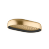KOHLER STATEMENT 1F 14" OBLONG RAINHEAD 26294T-2MB BRUSHED MODERNE BRASS