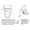 KOHLER C3-150 SMART SEAT HC 8297K-HC-0