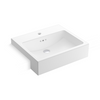 KOHLER LADENA SEMI-RECESSED LAVATORY  1 HOLE 72907K-1-0