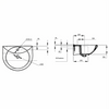 KOHLER ODEON SEMI-RECESSED LAVATORY 1 HOLE 11160T-1-0