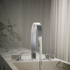 KOHLER COMPONENTS LAVATORY SPOUT (W/O HANDLES) WITH CLICK DRAIN - RIBBON 77968T-CP POLISHED CHROME