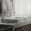 KOHLER ARTIFACTS 8" WIDESPREAD LAVATORY SPOUT - COLUMN (HANDLES TO ORDER SEPARATELY) 72760T-CP POLISHED CHROME
