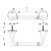 KOHLER ELLISTON PIVOTING TOILET PAPER HOLDER 72787T-CP POLISHED CHROME