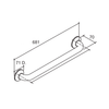 KOHLER 24" GRIP BAR 11392T-S