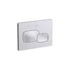 KOHLER PEBBLE PNEUMATIC IN-WALL TANK FACEPLATE 20341T-PNE-CP POLISHED CHROME