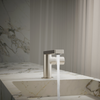 KOHLER COMPOSED LAVATORY FAUCET - SIDE HANDLE 73050T-B7-BN BRUSHED NICKEL