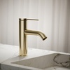 KOHLER COMPONENTS SINGLE CONTROL LAVATORY WITH DRAIN 77958T-4A-AF FRENCH GOLD