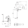 KOHLER FAIRFAX LAVATORY FAUCET 8657T-B-CP POLISHED CHROME