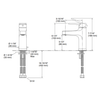 KOHLER TAUT LAVATORY FAUCET 74013T-4-BL MATTE BLACK