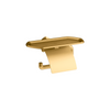 KOHLER OCCASION COVERED TP HOLDER W/ TRAY EX27068T-2MB BRUSHED MODERNE BRASS