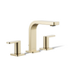 KOHLER PARALLEL WIDESPREAD LAVATORY FAUCET 23484T-4-AF FRENCH GOLD