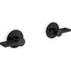 KOHLER COMPONENTS WALL MOUNTED LAVATORY HANDLE- LEVER 77981T-4-BL MATTE BLACK