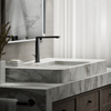 KOHLER COMPOSED TALL LAVATORY FAUCET - SIDE LEVER HANDLE 73168T-4-BL MATTE BLACK
