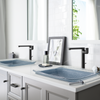 KOHLER COMPOSED TALL LAVATORY FAUCET - SIDE LEVER HANDLE 73168T-4-BL MATTE BLACK