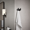 KOHLER AVID DOUBLE ROBE HOOK 97500T-BL MATTE BLACK