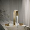 KOHLER COMPONENTS LAVATORY SPOUT (W/O HANDLES) WITH CLICK DRAIN - RIBBON 77968T-AF FRENCH GOLD