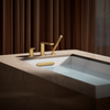 KOHLER COMPOSED 3 HOLE BATH FILLER & HANDSHOWER 73078T-B4-2MB BRUSHED MODERNE BRASS