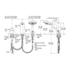 KOHLER ALEO 3 HOLES D-M BATH SHOWER FAUCET 72292T-4-BL MATTE BLACK