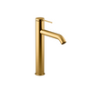 KOHLER COMPONENTS TALL SINGLE CONTROL LAVATORY WITH DRAIN 77959T-4A-2MB BRUSHED MODERNE BRASS