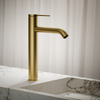 KOHLER COMPONENTS TALL SINGLE CONTROL LAVATORY WITH DRAIN 77959T-4A-2MB BRUSHED MODERNE BRASS