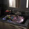 KOHLER DUTCHMASTER MIDNIGHT FLORAL RECTANGLE LAVATORY 30334-DM-2-0