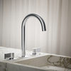 KOHLER COMPONENTS LAVATORY SPOUT (W/O HANDLES) WITH CLICK DRAIN - TUBE 77967T-CP POLISHED CHROME