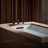 KOHLER COMPOSED 3 HOLE DIRECT MOUNT BATH FAUCET 73078T-B4-BL MATTE BLACK