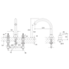 KOHLER FAIRFAX DECK MOUNT BATH FAUCET 12885T-B4-CP POLISHED CHROME