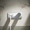 KOHLER PARALLEL SINGLE HDL WALL MOUNT LAVATORY FAUCET W/O VALVE 22567T-B4-CP POLISHED CHROME