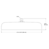 KOHLER STATEMENT 1F 14" ROUND RAINHEAD 26292T-CP POLISHED CHROME