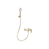KOHLER PARALLEL EXPOSED WALL MOUNT B/S FAUCET 23494T-4-AF FRENCH GOLD